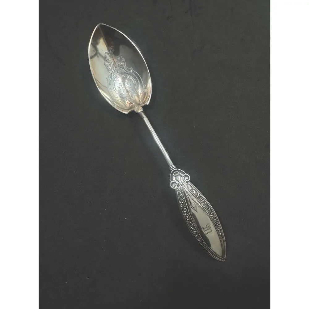 Gorham Sterling Persian Large Berry Spoon 9”